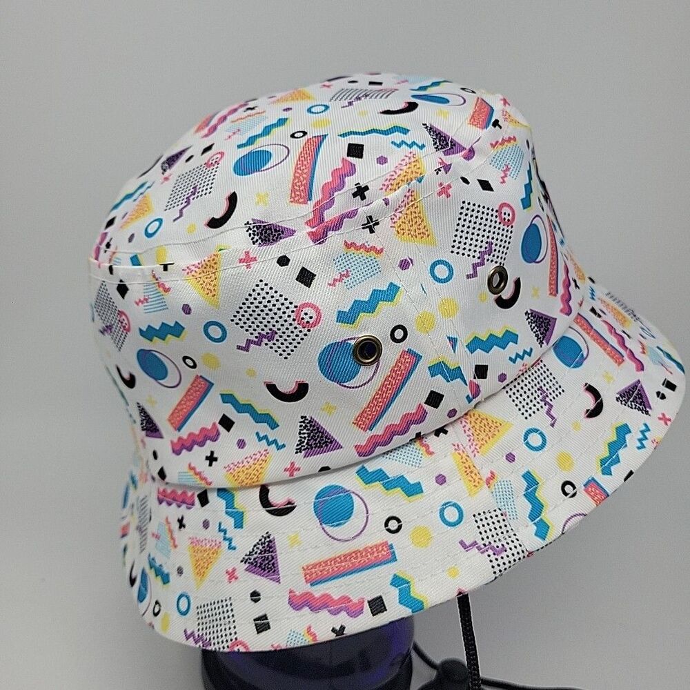 Back East Brewing White Bucket Hat Cap 90's Retro Beach Gear - Picture 5 of 11